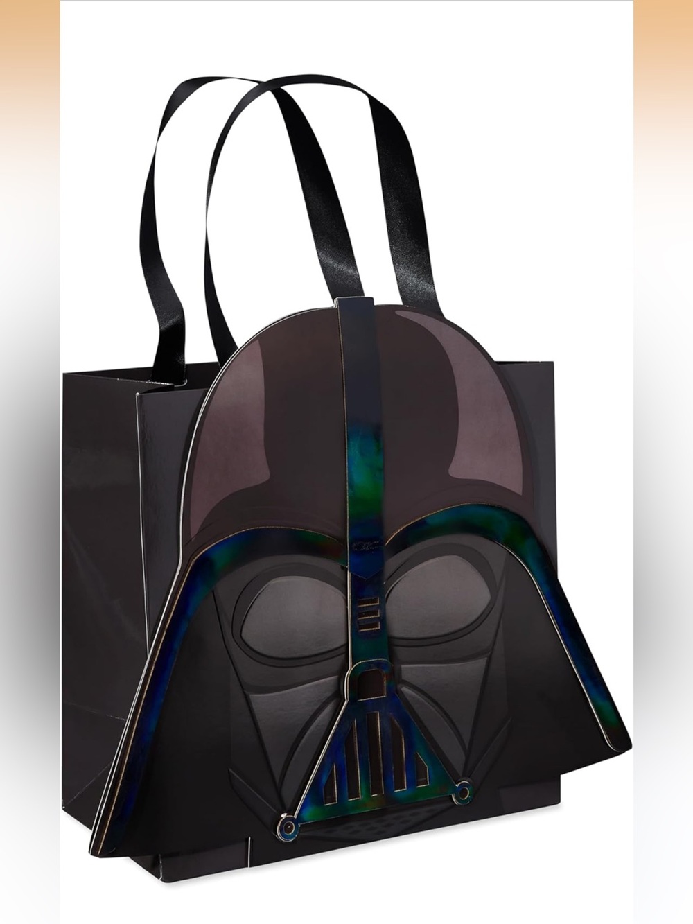 Papyrus Black Darth Vader Gift Bag - Set of 8